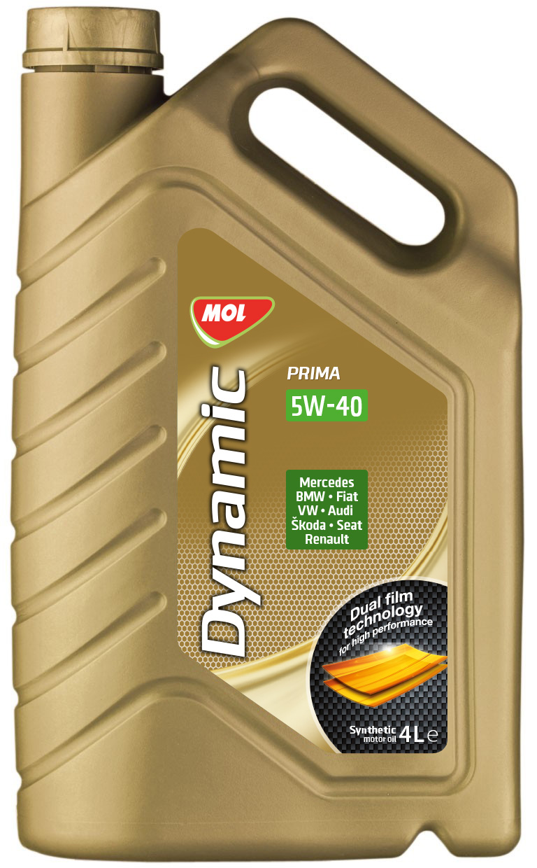 Олива моторна MOL Dynamic Prima 5W-40 4л